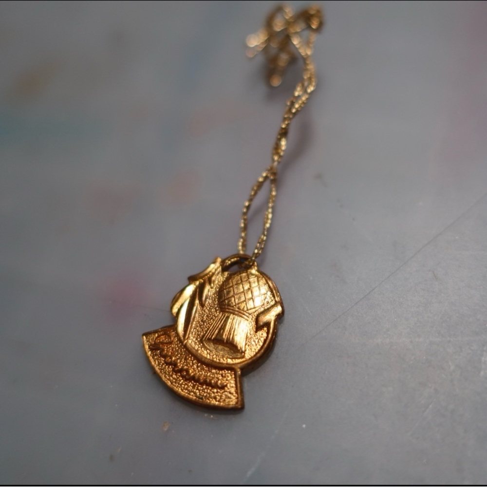 Antique Giovanninni Thistle Charm
